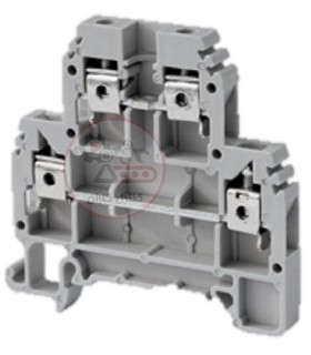  ترمینال ریلی پیچی دو طبقه سایز 4DRTP2.5/   4