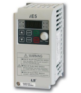 اینورتر LS IE5 ورودی تک فاز 0.1Kw مدل SV001IE5-1