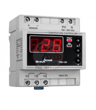 ترموستات 50- تا 125 سنسور دار شیوا امواج - 15B3