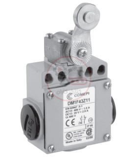 لیمیت سوئیچ فلزی کامپی با غلطک پلاستیکی DM-F41Z11