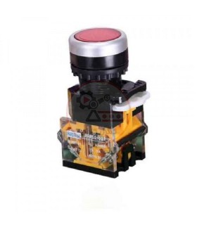 شستی استپ دو کنتاکت پارس فانال PFP50-22D-11R-1NO/1NC