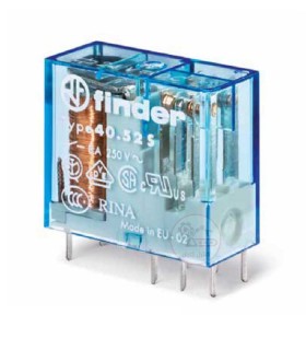 رله فیندر 12VDC دو کنتاکت 8 آمپر 40.52.9.012