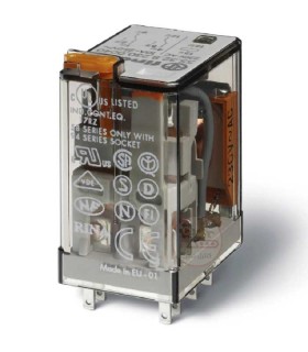 رله فیندر 220VAC دو کنتاکت 10 آمپر 55.32.8.230