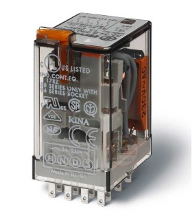 رله فیندر 24VAC چهار کنتاکت 7 آمپر 55.34.8.024