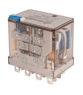 رله فیندر 24VDC چهار کنتاکت 12 آمپر 56.34.9.024