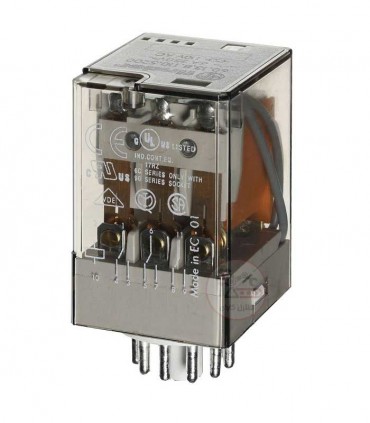 رله فیندر 110VAC سه کنتاکت 10 آمپر 60.13.8.110