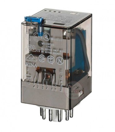 رله فیندر 110VDC سه کنتاکت 10 آمپر 60.13.9.110