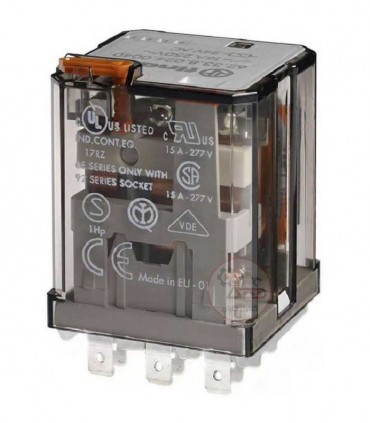 رله فیندر 220VAC سه کنتاکت 16 آمپر 62.33.8.230