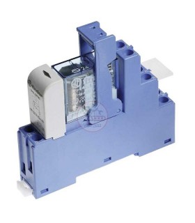 رله PLC فیندر 24V DC دو کنتاکت چنج آور 48.52.7.024
