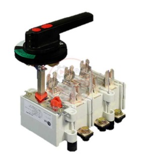 کلید گردان 160 آمپر زاویر با دسته اینترلاک ZTF-02