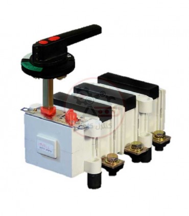 کلید گردان 250 آمپر زاویر با دسته اینترلاک ZTS-02