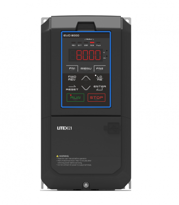 اینورتر لایتان EVO8000 ورودی سه فاز 5.5KW مدل EVO800043S5D5