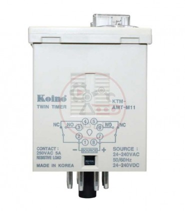 تایمر مولتی رنج دو زمانه کوینو KTM-AMTM33