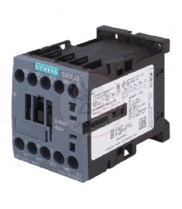 کنتاکتور زیمنس 3Kw مدل 3RT2015-1AB01 بوبین 24VAC