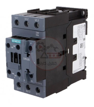 کنتاکتور زیمنس 18.5Kw مدل 3RT2035-1AB00 بوبین 24VAC