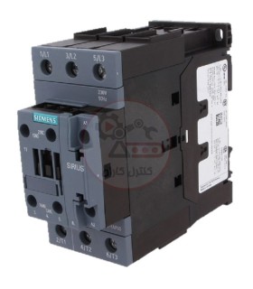 کنتاکتور زیمنس 22Kw مدل 3RT2036-1AB00 بوبین 24VAC