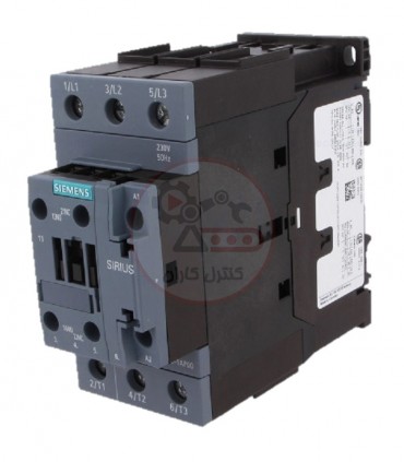 کنتاکتور زیمنس 22Kw مدل 3RT2036-1AB00 بوبین 24VAC
