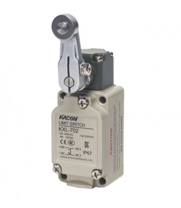 لیمیت سوئیچ فلزی کاکن با غلطک فلزی KXL-702