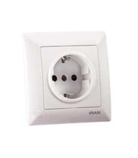 پریز برق ایران الکتریک مدل الیزه