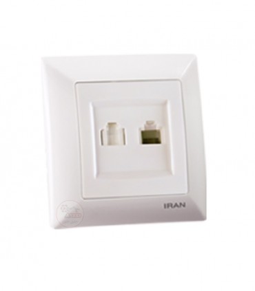 سوکت شبکه CAT6 ایران الکتریک مدل الیزه