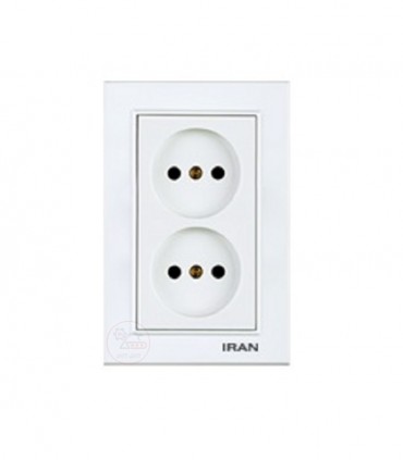 پریز برق عمودی ایران الکتریک مدل برلیان