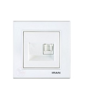 سوکت شبکه CAT3 ایران الکتریک مدل برلیان