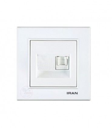 سوکت شبکه CAT3 ایران الکتریک مدل برلیان