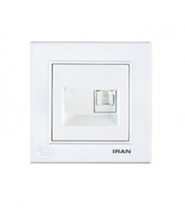 سوکت شبکه CAT6 ایران الکتریک مدل برلیان