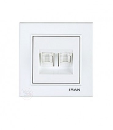 سوکت شبکه CAT3-CAT3 ایران الکتریک مدل برلیان