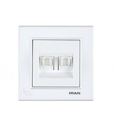 سوکت شبکه CAT3-CAT6 ایران الکتریک مدل برلیان