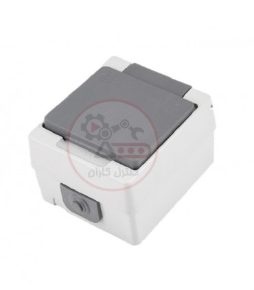 پریز روکار پارت الکتریک مدل برکه