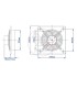 هواکش خانگی لوکس 20 سانتی دمنده VSL-20S2S