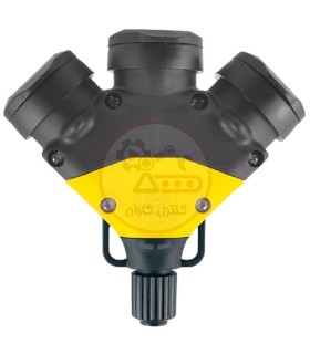 پریز سیار صنعتی 3 خانه لاستیکی ورودی تک فاز پارسا مدل S125