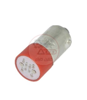 لامپ کنتاکت 220V قرمز کوینو CH-9S-LED-220V-R