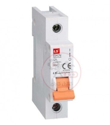 کلید مینیاتوری LS تک پل 10 آمپر BKN-1P-C10A