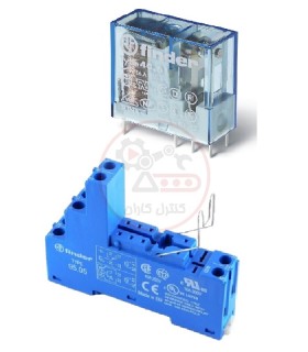 سوکت و رله فیندر 12VDC تک کنتاکت 16 آمپر 40.61.9.012