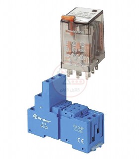 سوکت و رله فیندر 230VAC سه کنتاکت 10 آمپر 55.33.8.230