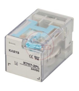 رله کاکن دو کنتاکت K707-2PL-48VDC