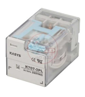 رله کاکن سه کنتاکت K707-3PL-12VDC
