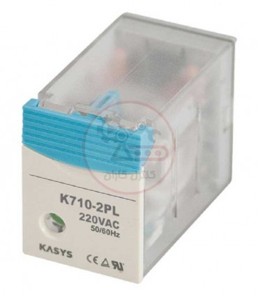 رله کاکن دو کنتاکت K710-2PL-12VDC