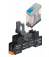 سوکت و رله کاکن دو کنتاکت K706-2PLT-24VDC