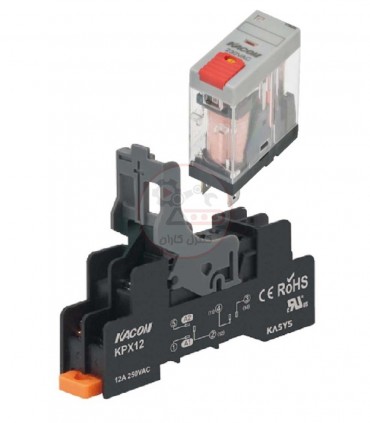 سوکت و رله کاکن تک کنتاکت K706-1PLT-220VAC