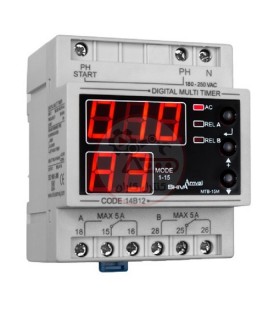مولتی تایمردیجیتال شیوا امواج - 14B12